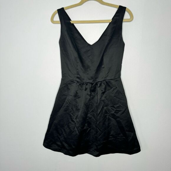 LulaKate black mini dress size 4 - Picture 1 of 4